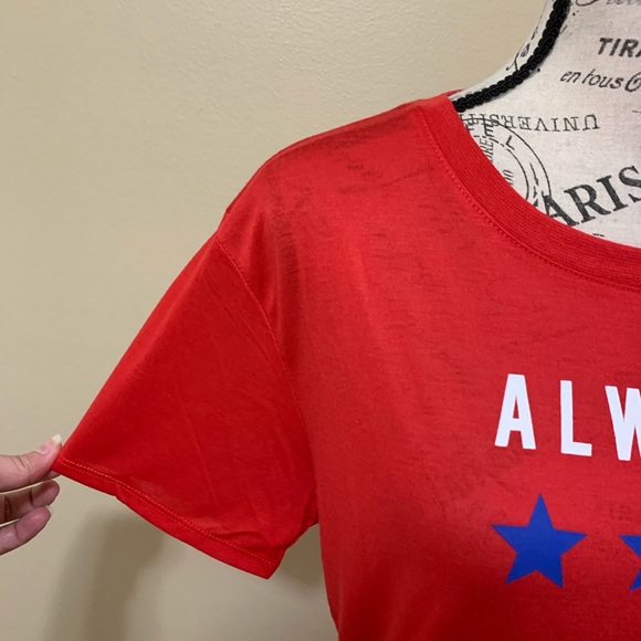 Coca-Cola Women’s Red Always A Star Graphic T-Shirt Size XXL Plus Size Coca-Cola - Picture 8 of 16